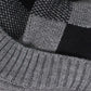 visor beanie showing closeup of pattern 