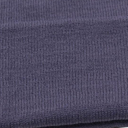 essential beanie showing closeup of ribbed pattern 