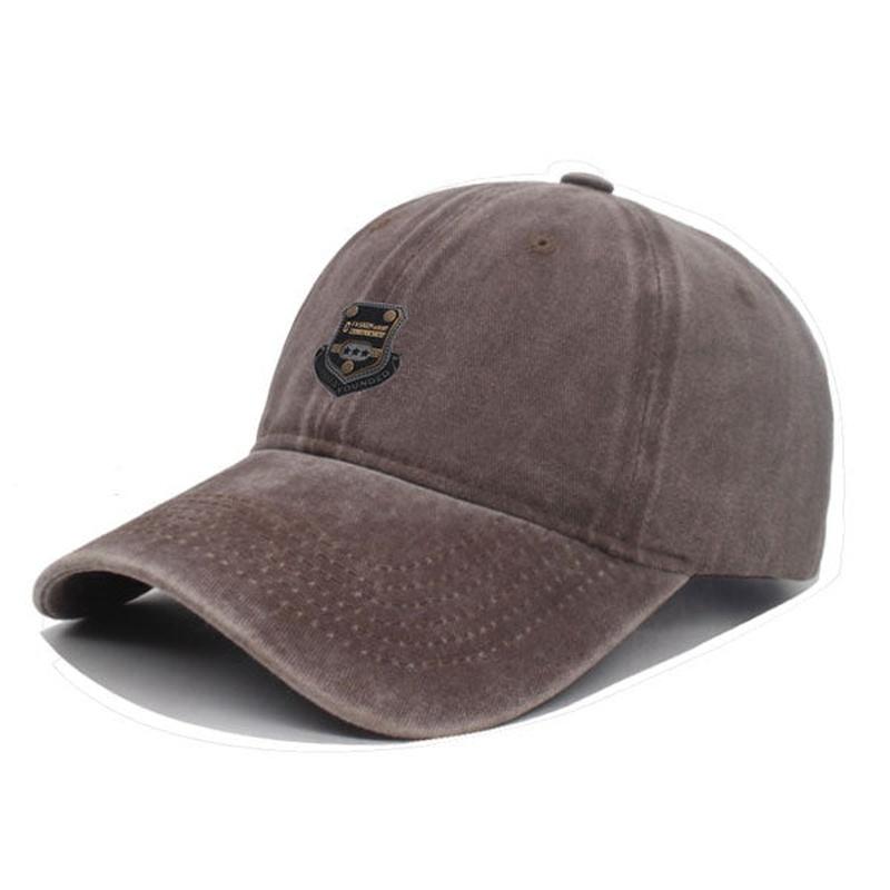 casual baseball cap in coffee colored