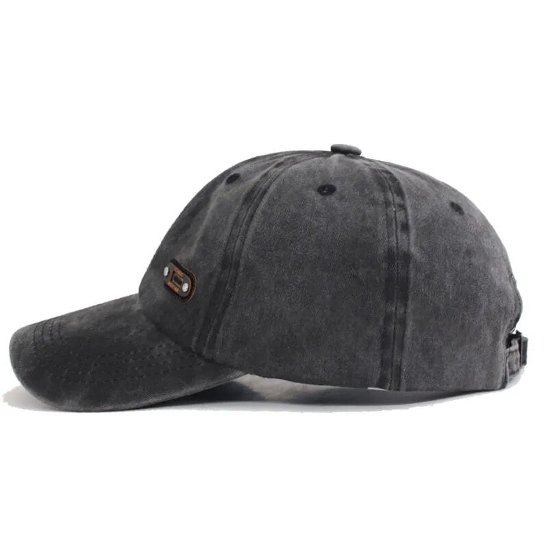 side view of gray Baseball Hats Classic 