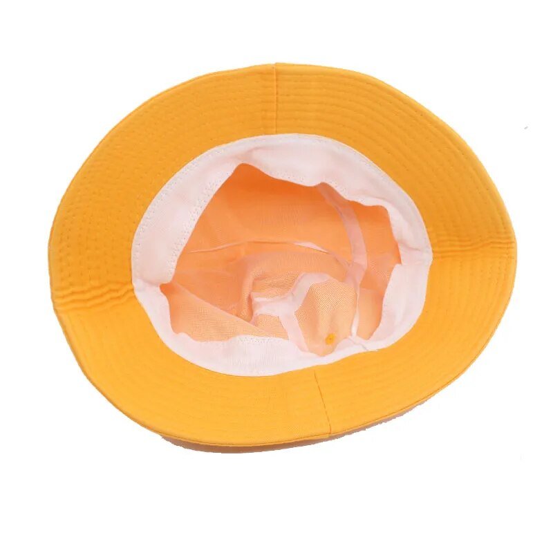 Skull Bucket Hat showing inside 