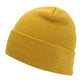 essential beanie in yellow