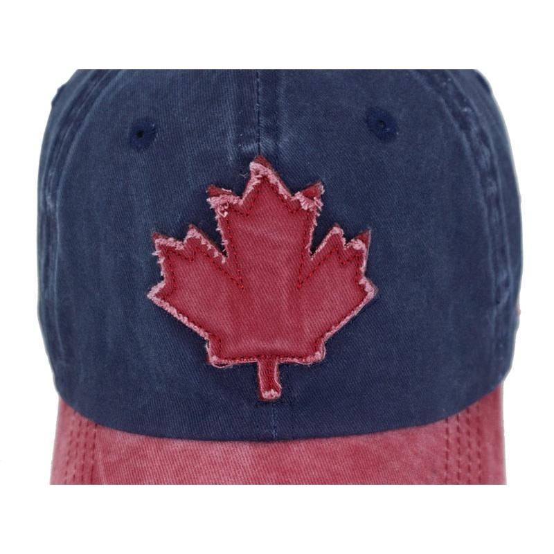 Canada Hat showing closeup of front logo