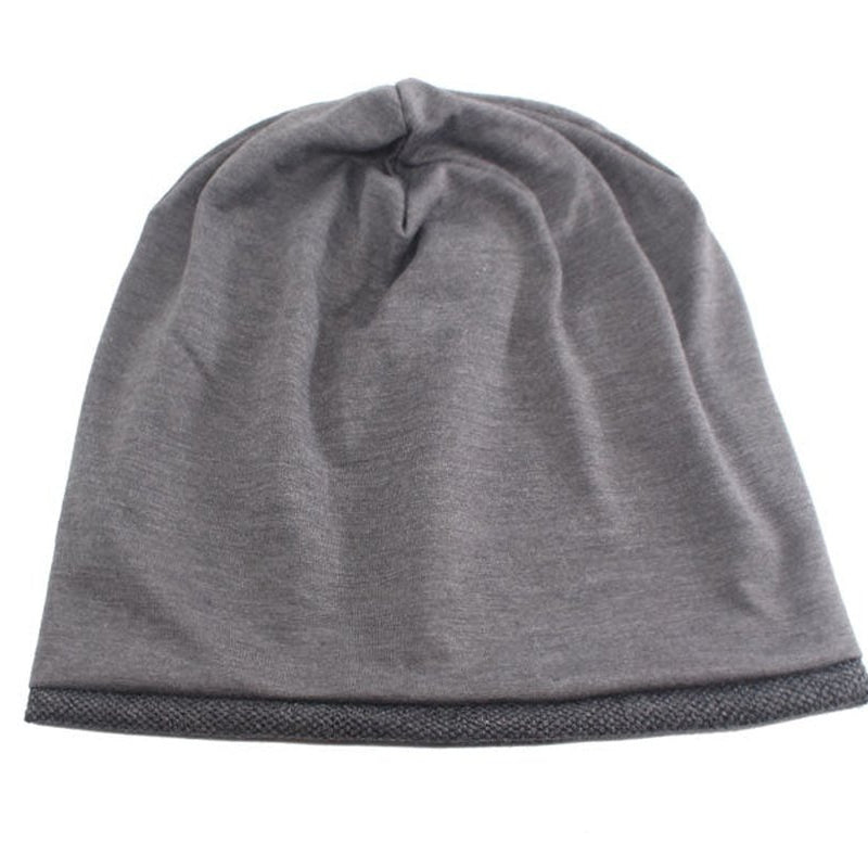 slouch beanie with beanie inside out to see inside 