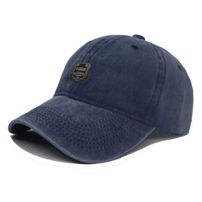 casual baseball cap in blue