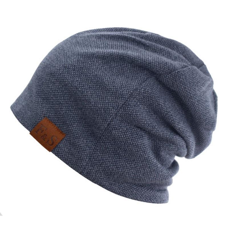 slouch beanie in navy