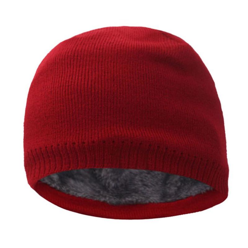 Winter Beanie Hat in red