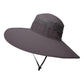 wide brim bucket hat in coffee