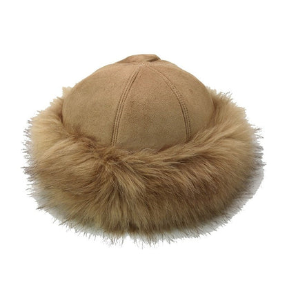 ushanka hat in tan 