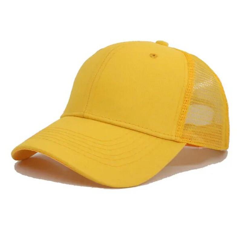 Womens Trucker Hat in yellow