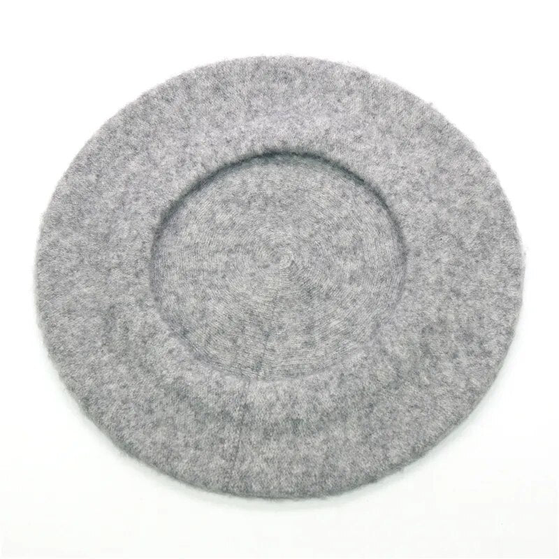 French Hat Beret showing inside of beret 