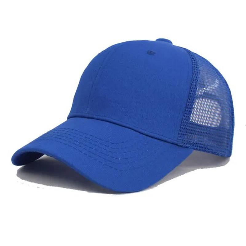 Womens Trucker Hat in blue