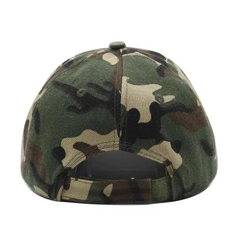 army baseball cap showing back of hat in green