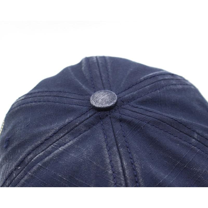 classic baseball cap showing crown of hat 