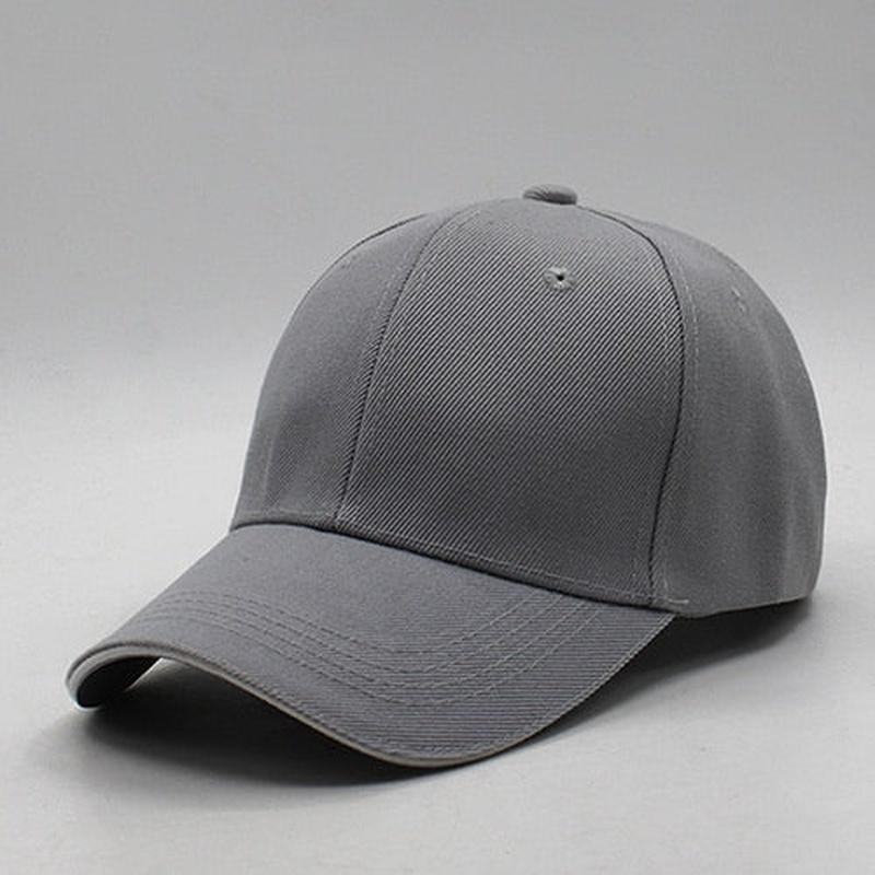 solid color hat in gray