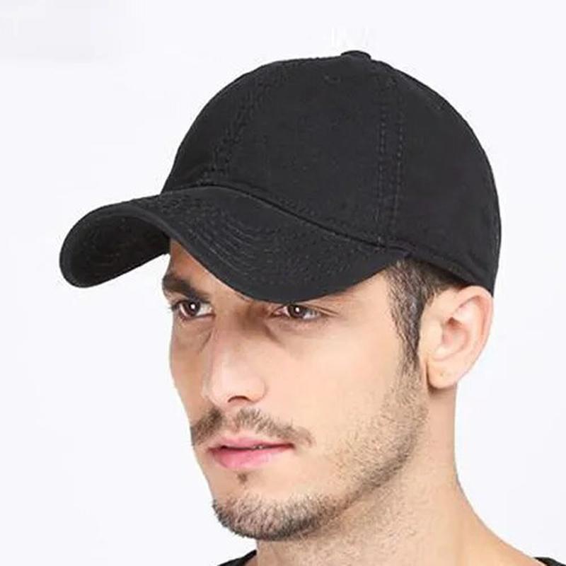 Plain Baseball Caps on model