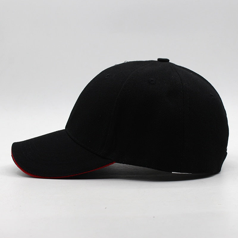 solid color hat side view 