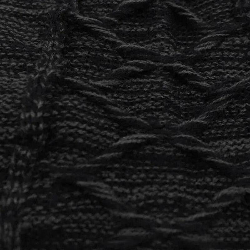 men slouchy beanie close up of the pattern