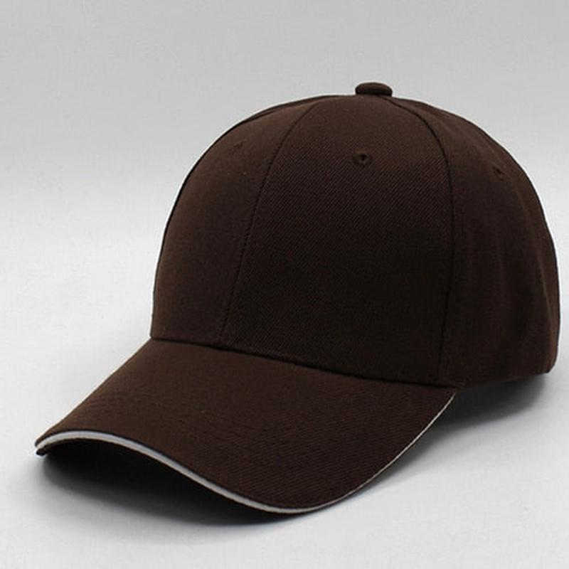 solid color hat in brown