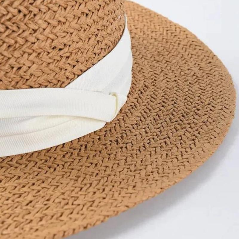 Handmade Sun Hat With Ribbon