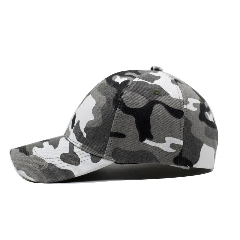 army baseball cap side view of cap