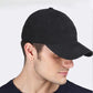 Plain Baseball Caps side view on model