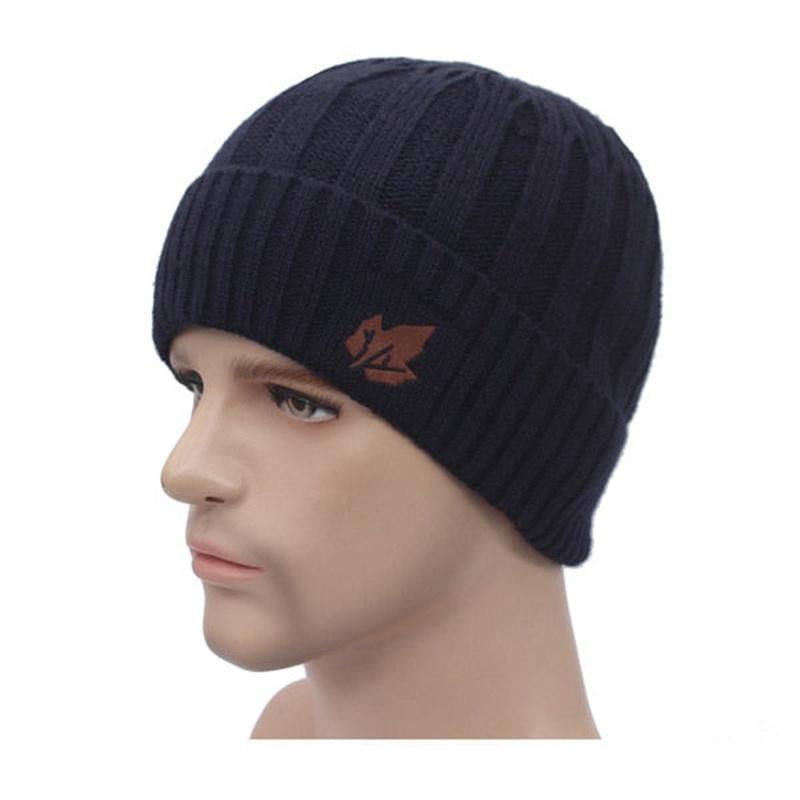 Maple Leaf Warm Lined Beanie