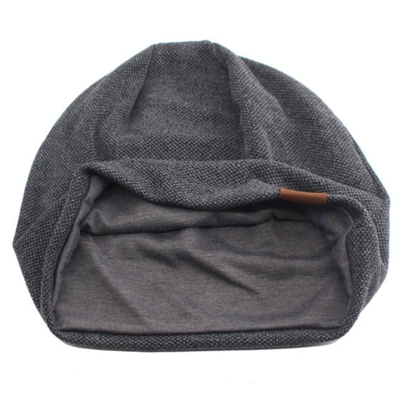 slouch beanie showing inside of beanie