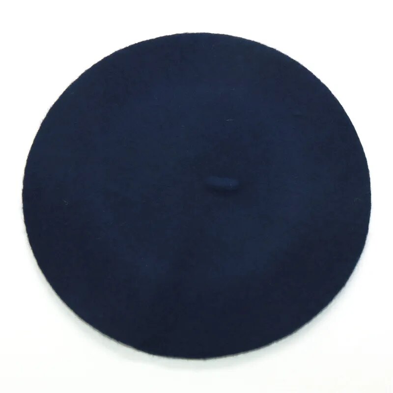 French Hat Beret in navy