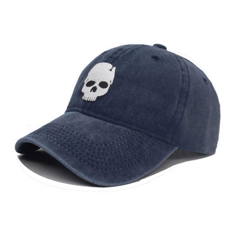 Skull Cotton Adjustable Baseball Cap