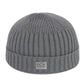 fishermans beanie in gray 