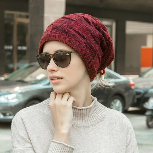 Women's Beanie or Scarf in red