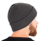 essential beanie on model back view 