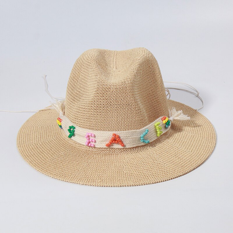 "Peace" Breathable Fedora Hat