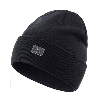 sport beanie in black