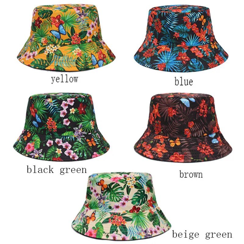 Tropical Hats Showing all 5 color options