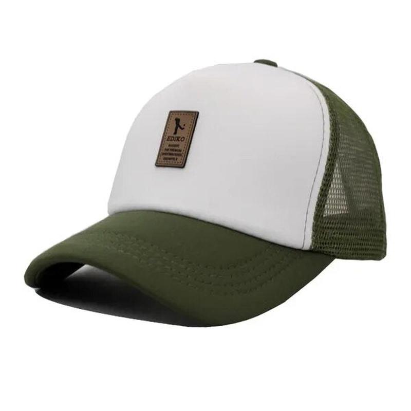 Trucker Style Hats dark green