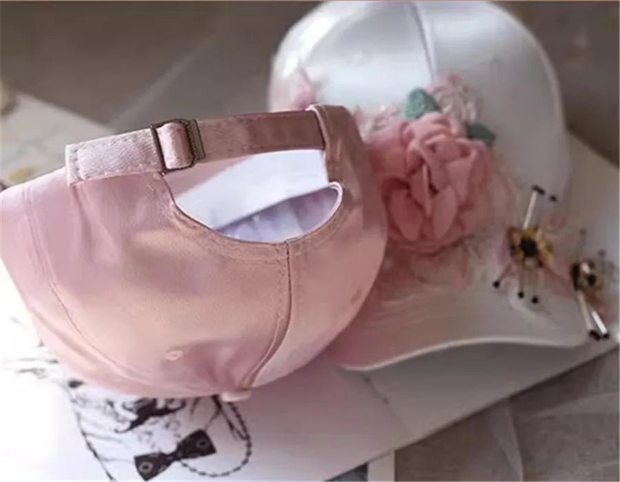 Designer Flower Baseball Hat