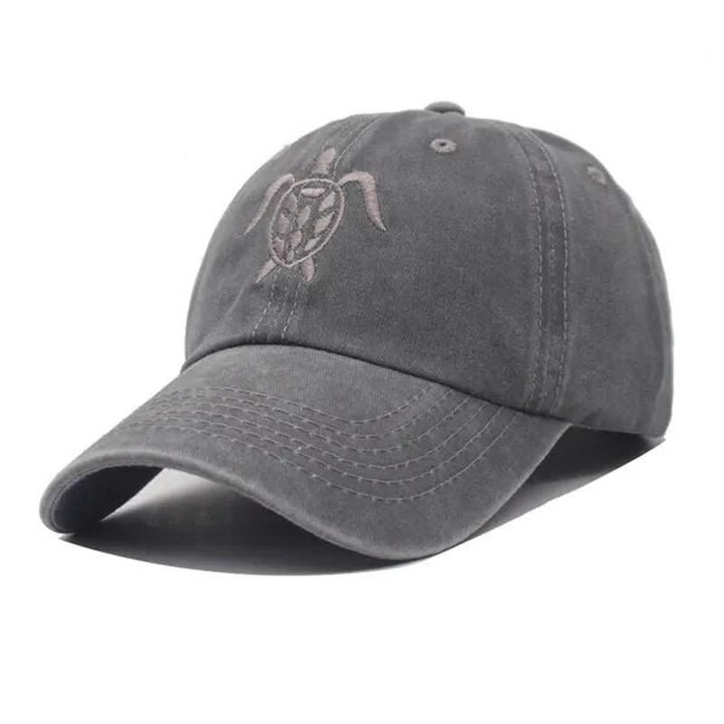 turtle hat in light grey