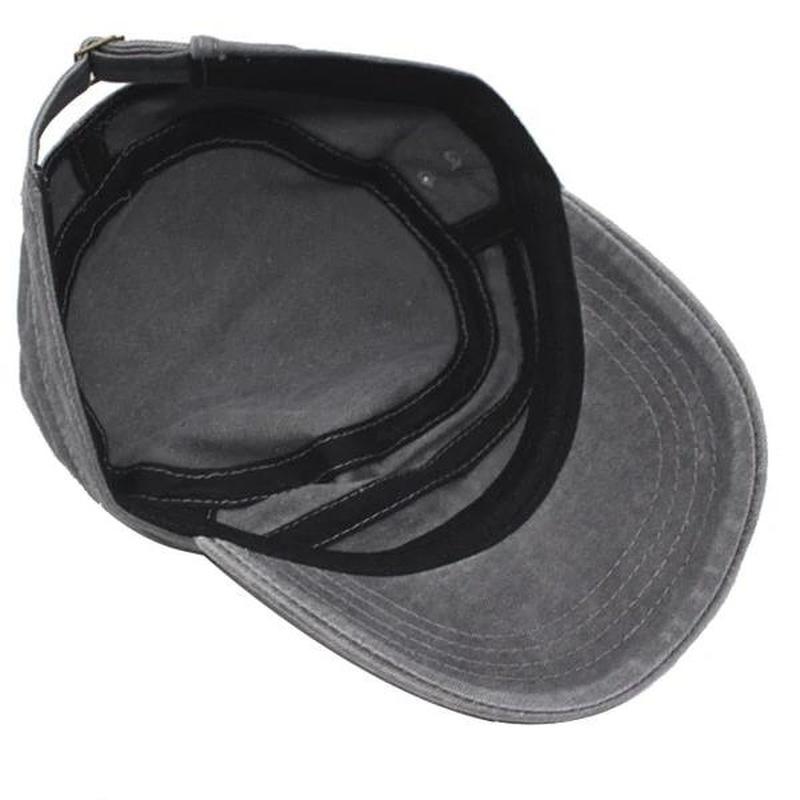 cadet hat showing inside the hat 