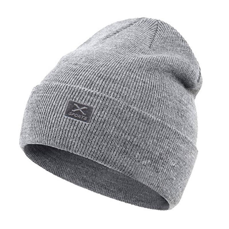 sport beanie in light gray 