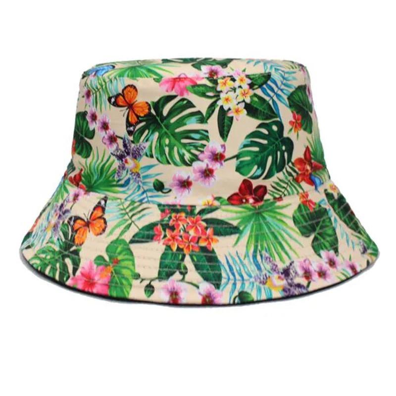Tropical Hats in Beige 