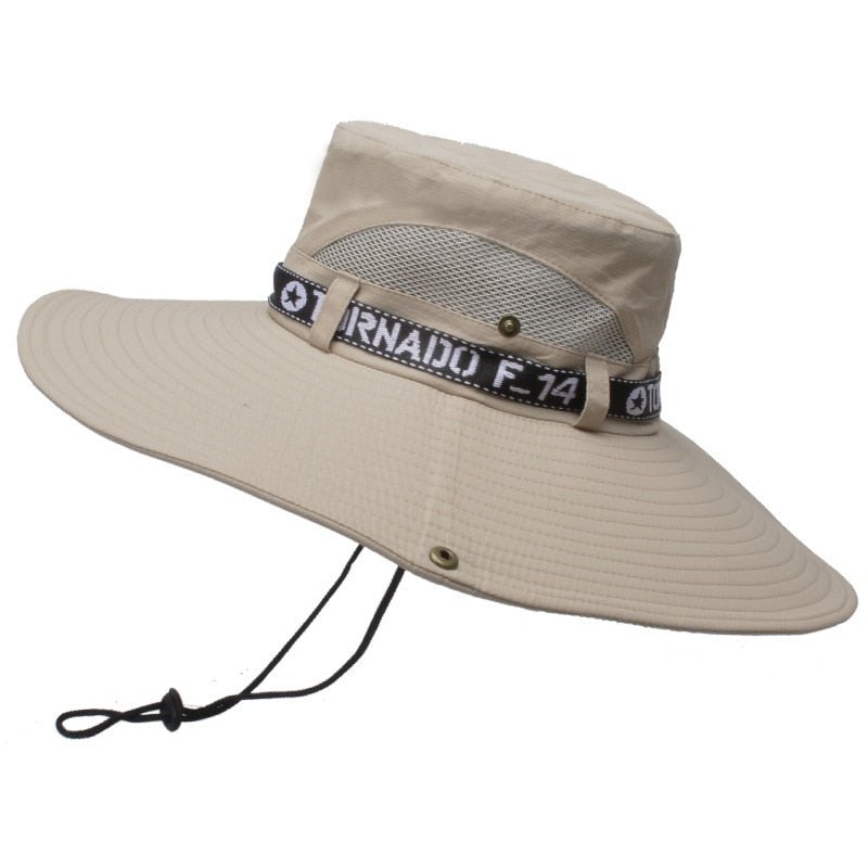 sunshade hat in beige 