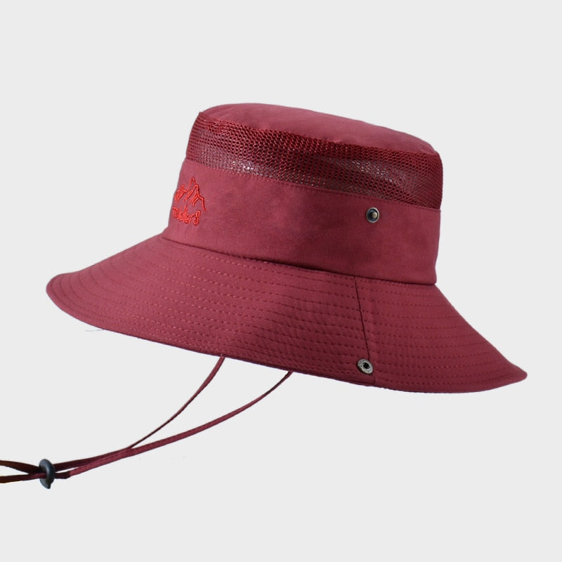 Camping Hat in red