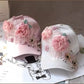 Designer Flower Baseball Hat