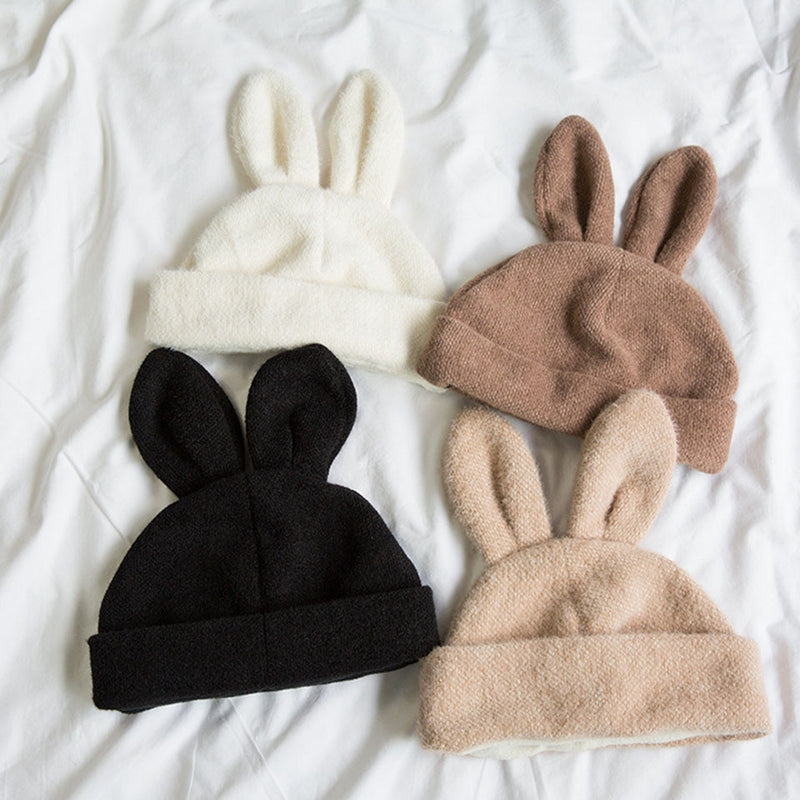 bunny ear beanie showing all four color options