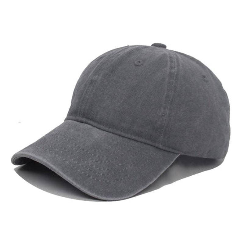 minimalist baseball cap in gray