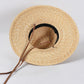 sun hat with strap showing inside the hat