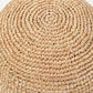 crochet bucket hat showing very close up of stiching